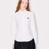 Boke Flower’ Fitted Shirt in Cotton Oxford Boke Flower’ Fitted Shirt in Cotton Oxford