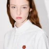 Boke Flower’ Fitted Shirt in Cotton Oxford Boke Flower’ Fitted Shirt in Cotton Oxford