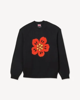 Boke Flower’ Jumper in Cotton Wool