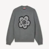 Boke Flower’ Jumper in Cotton Wool Boke Flower’ Jumper in Cotton Wool