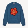 Boke Flower’ Jumper in Cotton Wool Boke Flower’ Jumper in Cotton Wool