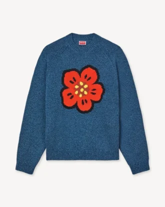 Boke Flower’ Jumper in Cotton Wool