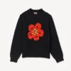 Boke Flower’ Jumper in Cotton Wool Boke Flower’ Jumper in Cotton Wool