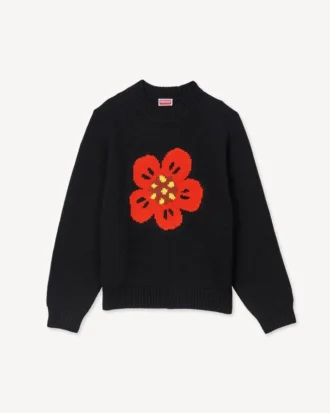 Boke Flower’ Jumper in Cotton Wool