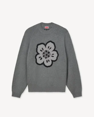 Boke Flower’ Jumper in Cotton Wool