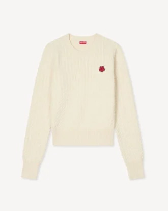 Boke Flower’ Jumper in Cotton Wool