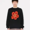 Boke Flower’ Jumper in Cotton Wool Boke Flower’ Jumper in Cotton Wool