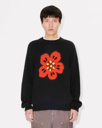 Boke Flower’ Jumper in Cotton Wool