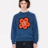 Boke Flower’ Jumper in Cotton Wool Boke Flower’ Jumper in Cotton Wool