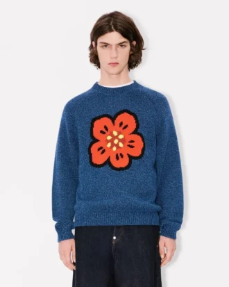 Boke Flower’ Jumper in Cotton Wool
