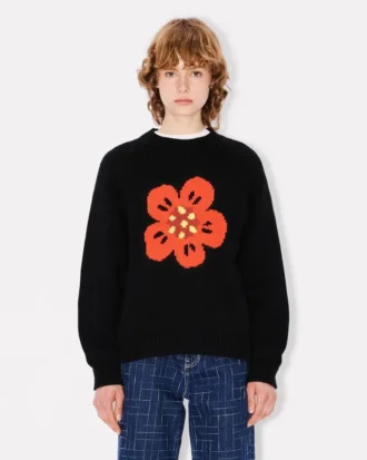 Boke Flower’ Jumper in Cotton Wool