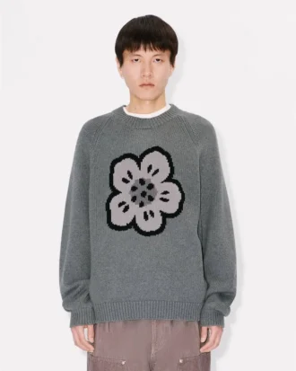 Boke Flower’ Jumper in Cotton Wool