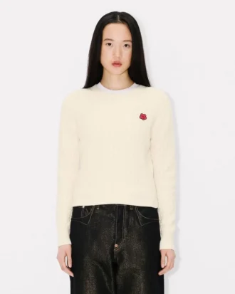 Boke Flower’ Jumper in Cotton Wool