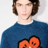 Boke Flower’ Jumper in Cotton Wool Boke Flower’ Jumper in Cotton Wool