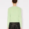 Boke Flower’ Knit Cardigan in Cotton and Wool Boke Flower’ Knit Cardigan in Cotton and Wool