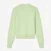 Boke Flower’ Knit Cardigan in Cotton and Wool Boke Flower’ Knit Cardigan in Cotton and Wool