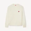 Boke Flower’ Knit Jumper in Cotton Wool