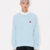 Boke Flower’ Knit Jumper in Cotton Wool