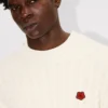 Boke Flower’ Knit Jumper in Cotton Wool