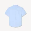 Boke Flower’ Short Sleeve Shirt in Cotton Oxford Boke Flower’ Short Sleeve Shirt in Cotton Oxford