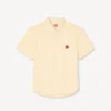 Boke Flower’ Short Sleeve Shirt in Cotton Seersucker Boke Flower’ Short Sleeve Shirt in Cotton Seersucker