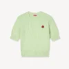 Boke Flower’ Short Sleeve Top in Cotton Wool