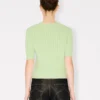 Boke Flower’ Short Sleeve Top in Cotton Wool