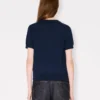 Boke Flower’ Short Sleeve Top in Merino Wool Boke Flower’ Short Sleeve Top in Merino Wool
