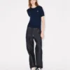 Boke Flower’ Short Sleeve Top in Merino Wool Boke Flower’ Short Sleeve Top in Merino Wool