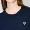 Boke Flower’ Short Sleeve Top in Merino Wool Boke Flower’ Short Sleeve Top in Merino Wool