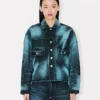 Boke Flower’ Trucker Jacket in Japanese Denim Boke Flower’ Trucker Jacket in Japanese Denim