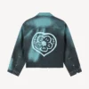 Boke Flower’ Trucker Jacket in Japanese Denim Boke Flower’ Trucker Jacket in Japanese Denim