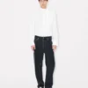 Bow Collar Shirt in Cotton Bow Collar Shirt in Cotton