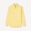 Cargo Overshirt in Cotton Linen Cargo Overshirt in Cotton Linen