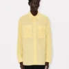 Cargo Overshirt in Cotton Linen Cargo Overshirt in Cotton Linen