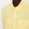 Cargo Overshirt in Cotton Linen Cargo Overshirt in Cotton Linen