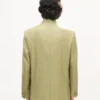 Double Breasted Kimono Tailored Jacket in Virgin Wool Double Breasted Kimono Tailored Jacket in Virgin Wool