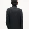 Double Breasted Tailored Kimono Jacket in Virgin Wool Double Breasted Tailored Kimono Jacket in Virgin Wool