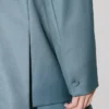 Double Breasted Tailored Kimono Jacket in Virgin Wool Double Breasted Tailored Kimono Jacket in Virgin Wool