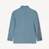 Double Breasted Tailored Kimono Jacket in Virgin Wool Double Breasted Tailored Kimono Jacket in Virgin Wool