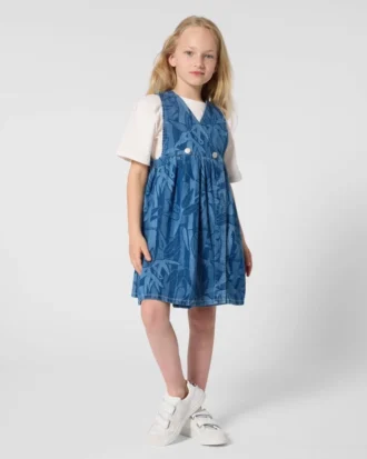 Eden Jungle’ Dress in Denim