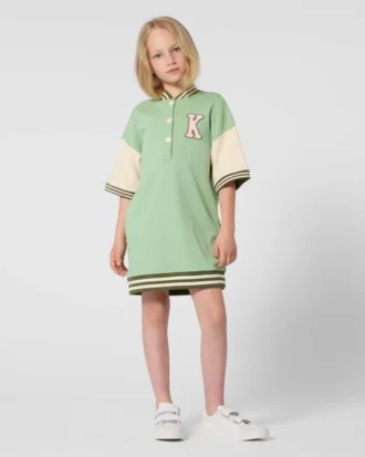 Eden Jungle’ Dress in French Terry