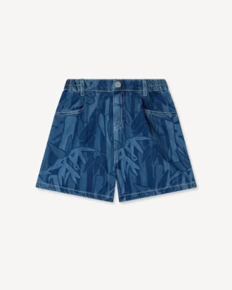 Eden Jungle’ Shorts in Denim