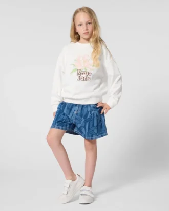 Eden Jungle’ Shorts in Denim