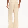 Elasticated Pants in Herringbone Cotton Elasticated Pants in Herringbone Cotton