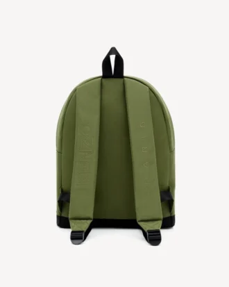 Embroidered Backpack in Canvas