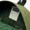 Embroidered Backpack in Canvas Embroidered Backpack in Canvas