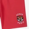 Embroidered Bermuda Shorts in French Terry