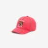 Embroidered Cap in Cotton Twill