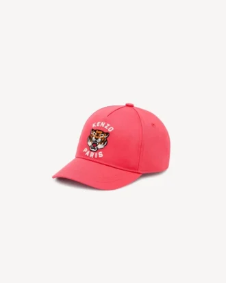 Embroidered Cap in Cotton Twill